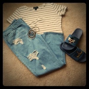 Forever 21 Distressed Jeans